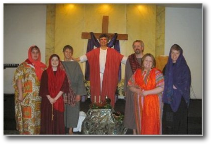 Dramatic Christian Ministries - Last Supper Shalom Cast